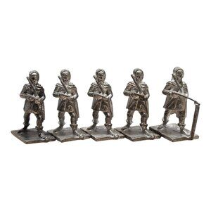 Minifigs Mythical Earth Set of 5 Elf Archers ME05 - cleaned and unpainted